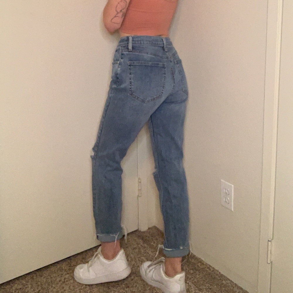 low waisted PacSun jeans